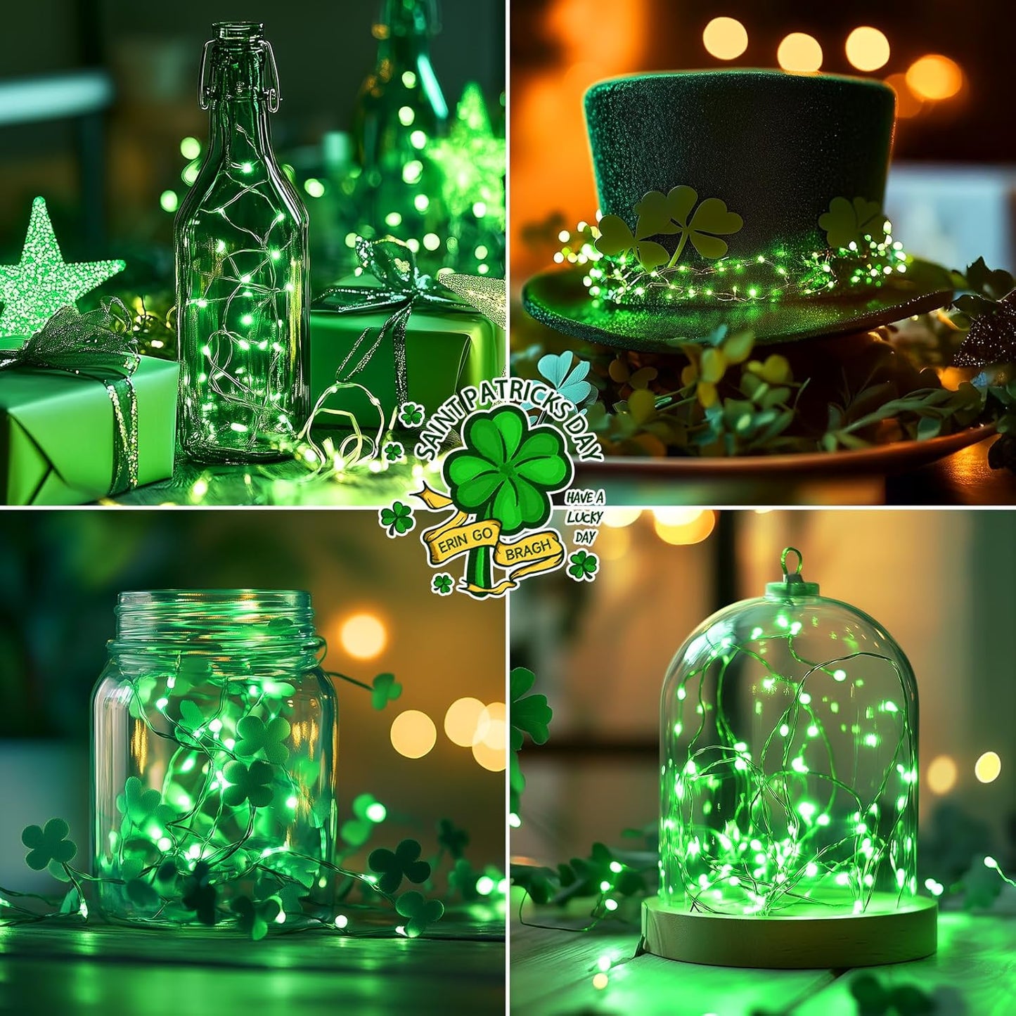 12 Pack Fairy Lights - Silver Wire, Battery Operated