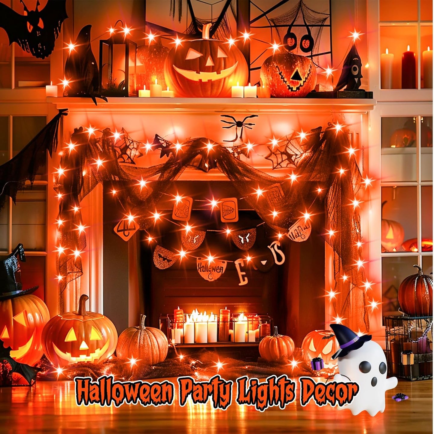 12 Pack Fairy Lights - Silver Wire, Battery Operated